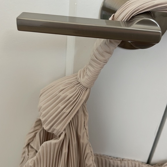 Mango Pleated Tote - Picture 6 of 9